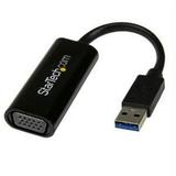 Startech Connect A Vga Display Through This Slim Usb 3.0 Adapter For A Multi-monitor Solu