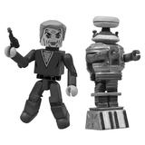 Diamond Select Toys San Diego Comic-Con 2013 Lost in Space Black-and-White Minimates Action Figure 2-Pack