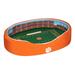 Orange/Purple Clemson Tigers 38 x 25 x 8 Large Stadium Oval Dog Bed