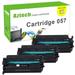 A Aztech 3-Pack Compatible for Canon 057 Toner Cartridge CRG-057 CRG 057 work with Canon imageCLASS MF445dw MF448dw LBP226dw LBP227dw LBP228dw Printer (Black)