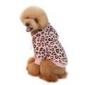 Pet Hooded Sweater Jacket Coat Dog Classical Hooded Fleece Coat Warm Clothes Costume for Autumn and Winter Pet Jacket Pink M