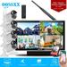 ã€�Dual Antennas for WiFi Enhancedã€‘4Pcs Wireless Home Security Camera System Outdoor With 10inch Screen Monitor Wireless Complete Video Surveillance Camera System with 500GB Hard Drive