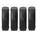 Yamaha High-Performance 120 Watt Natural Surround Sound 2-Way Indoor/Outdoor Weatherproof Home Theater Speakers (Set Of 4)