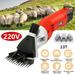 TOPCHANCES Electric Sheep Shears Clipper Shearing Grooming Machine with 13 Teeth Blades for Goat Llama Horse 220V