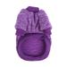 Pet Puppy Clothes Warm Pet Dog Cat Jacket Coat Soft Sweater Clothing For Dogs Purple S