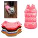 Tineer Winter Warm Dog Cat Down Jacket Vest Coat Puppy Pet Cold Weather Cozy Coats Apparel for Small Medium Pet (XL Pink)
