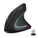 LIWEN USB Mouse Play Play 1600DPI 2.4GHz Wireless Vertical Ergonomic PC Mouse for Right-hander