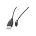 StarTech.com UUSBHAUB1RA Black USB to Right Angle MicroUSB Cable