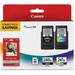 Canon PG-240XL/CL-241XL High Yield Ink Cartridges + Photo Paper Combo Pack