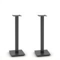 Kingfisher Lane Adjustable Bookshelf Speaker Stand in Black