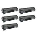 Remanufactured PrinterDash MICR Replacement for CNMCRG-728_5PK-MICR - For Check Printing