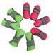 Topwoner 4Pcs/Lot Lightweight Dog Boots Reflective Pet Dog Shoes Paw Protector With Anti-Slip Sole For Small and Big Dogs