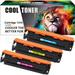 Cool Toner Compatible Toner Replacement for Canon 131H Color imageClass MF8280Cw MF628Cw MF624Cw LBP7110C Printer Ink Cyan+Magenta+Yellow 3-Pack