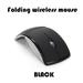 Wireless Mouse USB 2.4G Computer Mouse Foldable Travel Mouse Folding Mini Mouse Easy to Carry for Laptop Notebook Desktop Computer