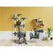 Go Pet Club F2086 72 in. Classic Cat Tree Furniture with Sisal Scratching Posts