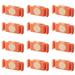 12Pack Rotatable Cord Organizers Stick On for Appliances Kitchen Cord Holder Appliance Organizer Compatible with Home Appliances Air Fryer Toaster Blender Coffee Maker - Orange