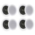 Pyle Audio 5.25 Inch 2 Way 150W Ceiling Wall Stereo Bluetooth Speakers PDIC1651RD (2 Pairs)