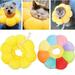 Walbest Cat and Dog Recovery Collar Cute Neck Cone After Surgery Adjustable Pet E Collar Wound Healing Protective Cone Surgery Recovery Elizabethan Collars for Small Medium Pets