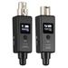 Toma Wireless Microphone System Transmitter Receiver for Dynamic Microphone Audio Mixer PA System