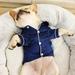 Prettyui Soft Pet Dog Pajama Dog Jumpsuit Silk Homewear Pajamas For Small Dogs French Bulldog Puppy Cat Clothes Pet Indoor Costume