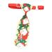 JINSIJU Christmas Pet Tie Cute Dog Cat Neckties with Adjustable Collar Pet Festival Grooming Accessories Decoration