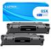 CE505X 05X Toner Cartridge Compatible Replacement for HP CE505X 05X Toner Cartridge for HP P2055 P2055DN P2055D P2055X P2050 High Yield Printer Black 2 Pack