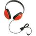 Califone Childrens Stereo Headphone Lightweight RED - Stereo - Red - Mini-phone (3.5mm) - Wired - 25 Ohm - 20 Hz 20 kHz - Over-the-head - Binaural - Circumaural - 5.50 ft Cable | Bundle of 10 Each