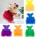 SPRING PARK Small Pet Puppy Dog Cat Sleeveless Skirt Princess Tulle Dress Summer Clothes Apparel