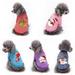 Warm Pet Dog Costume Cute Animal Christmas Printed Pet Coat Cotton Soft Pullover Dog Shirt Jacket Sweater Cat Sweater Pets Clothing Outfit
