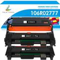 True Image Compatible Toner Cartridge & Drum Unit for HY 106R02777 101R00474 Xerox Phaser 3052/3260/3260DNI WorkCentre 3225/3215 (Black 2*Toner 1*Drum)