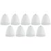 9) Rockville PEN-65T White 6.5 70V Hanging Pendant Speakers For Office/Bar/Cafe