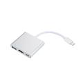 Andoer USB 3.1 Type-C to USB 3.0/ HD/ Type-C HUB USB-C 3-in-1 Adapter Dongle Dock Cable Replacement for Macbook Pro Dell XPS 13