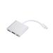 Andoer USB 3.1 Type-C to USB 3.0/ HD/ Type-C HUB USB-C 3-in-1 Adapter Dongle Dock Cable Replacement for Macbook Pro Dell XPS 13