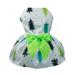 Dog Dresses Pet Princess Skirts with Ribbon Bowknot Cute Puppy Sundress Spring Summer Shirts Vest for Small Dogs Pet Apparel Clothes Doggie Costume for Wedding Holiday Birthday