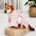 Taize Cat Kimono Japanese Style Bow-knot Decor Fabric Two-legged Pet Costume Dress for Party