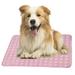 Cooling Mat Pet Cooling Pad for Dogs Cats Breathable Ice Silk Self Cooling Pet Bed Washable Comfort Pad Blanket Sleep Mat Ideal for Home Travel Car