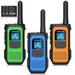 AWANFI Walkie Talkies 3 Pack Rechargeable 22 Channel Two Way Walkie Talkie for Kids Girls Boys Adults