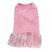 Dog Dress Daisy Dog Skirt for Small Dogs with Flower Printing Tulle Doggie Sundress Dog Apparel