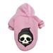 Dog Pet Pullover Winter Warm Hoodies Cute Puppy Sweatshirt Small Cat Dog Outfit Pet Apparel Clothes A4-Pink Medium