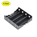 Battery Case Storage Box 4 Slots x 3.7V Battery Holder for 4 x 18650 Battery 4 Pcs