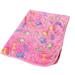 Warm Pet Mat Print Cat Dog Puppy Fleece Blanket Bed Cushion Dog Bed Mats Soft Flannel Fleece Paw Foot Pet Blanket Sleeping pink M