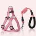 Bigstone Dog Chest Strap Comfortable Portable Polyester 120cm Small Medium Pet Puppy Harness for Outdoor