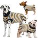 Kuoser Dog Onesie Surgical Recovery Suit for Dogs Cats Yellow XL