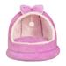 Autumn and Winter Dog Cat Bed House Cat Tent Bed puppy nest 2-in 1 Self-Warming Comfortable Triangle Cat Igloo Bed Pet Tent House