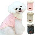 Walbest Dog Winter Coat Windproof Plush Warm Thick Dog Jacket for Snow Rainy Cold Weather Dog Vest Coat Outfits for Small Medium Large Dogs Indoor & Outdoor Use (S-XX