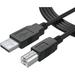 UPBRIGHT New To Computer USB MIDI Cable PC Laptop Data Sync Cord For DJ-Tech X10 Professional 2-Channel DJ Mixer w/ integrated USB Soundcard