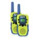 PlayZoom 2 Pack Walkie Talkies 3 Mile Range 22 Channels Flashlight & Belt Clip - Green