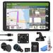 Garmin Dezl OTR1010 Extra-Large Easy-to-Read 10 GPS Truck Navigator Custom Truck Routing Birdseye Satellite Imagery with 8GB Micro SD Card USB Car Adapter & 6Ave Cleaning Kit