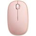 onn. Slim Wireless 3-Button Computer Mouse Bluetooth and Nano USB Receiver 1600 DPI Pink