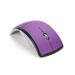 Stibadium 2.4ghz Wireless Foldable Folding Arc Optical Mouse for Microsoft Laptop Notebook - Purple